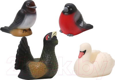 Набор фигурок игровых Весна Изучаем птиц / В4068 - фото