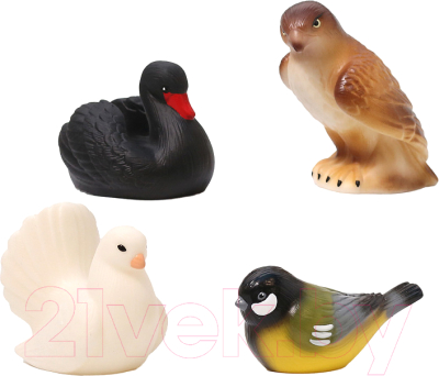 Набор фигурок игровых Весна Изучаем птиц / В4069 - фото