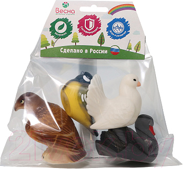 Набор фигурок игровых Весна Изучаем птиц / В4069
