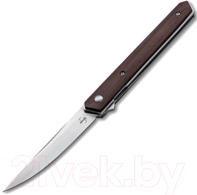 Нож складной Boker Plus Kwaiken Air Cocobolo Brown / 01BO168 - фото