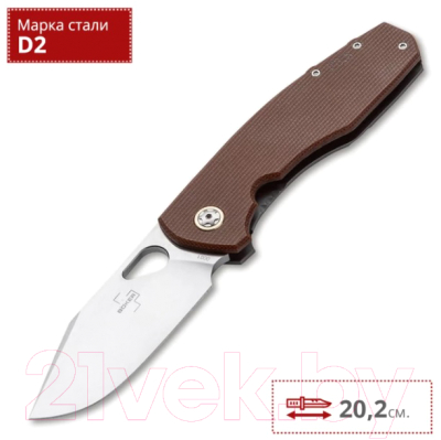 Нож складной Boker Plus F3.5 Micarta / 01BO338