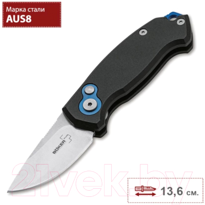 Нож складной автоматический Boker Plus Kompakt / 01BO625