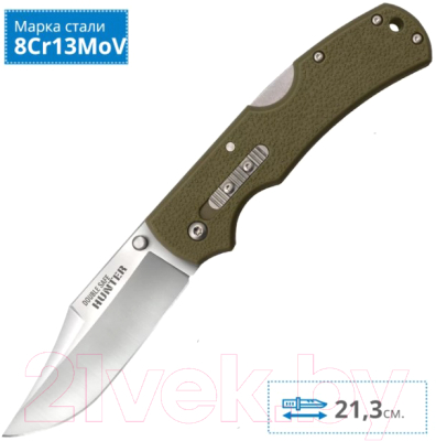 Нож складной Cold Steel Double Safe Hunter OD Green 23JC