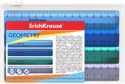 Набор для черчения Erich Krause Ice Metallic / 53861
