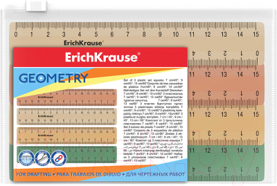 Набор для черчения Erich Krause Powder / 55452