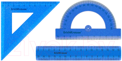 Набор для черчения Erich Krause Glitter / 55538 - фото