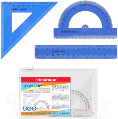 Набор для черчения Erich Krause Glitter / 55538