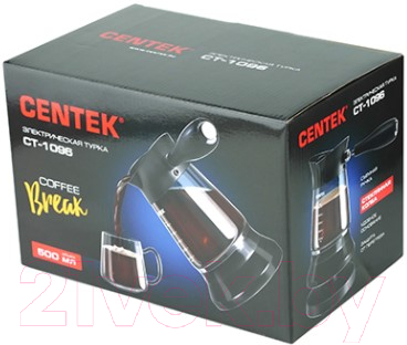 Турка электрическая Centek CT-1096 (черный)