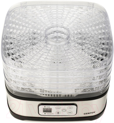 Сушилка для овощей и фруктов Centek CT-1650 (хром)