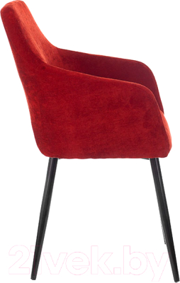 Стул Бюрократ CH-380F (бордовый Velvet 09/черный)