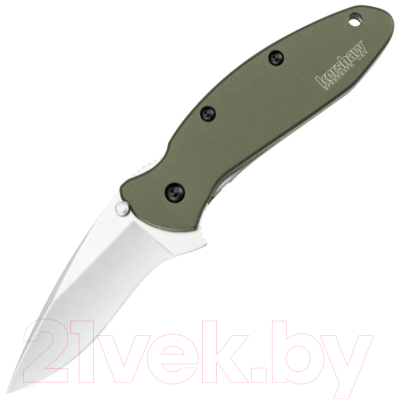 Нож складной Kershaw Scallion Olive / 1620OL - фото