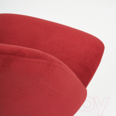 Кресло офисное Tetchair Melody флок (бордовый)