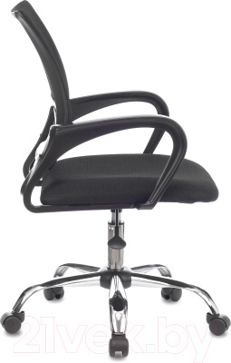 Кресло офисное Бюрократ CH-695NLTSL (черный TW-01 TW-11/хром)