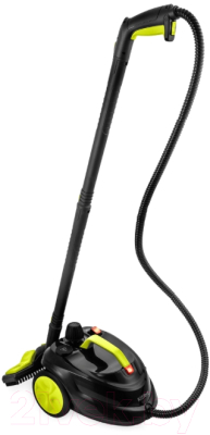 Пароочиститель Kitfort KT-9104-2 (черный/салатовый)