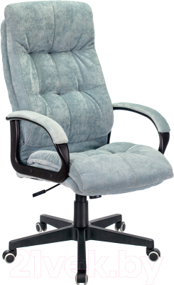 Кресло офисное Бюрократ CH-824/LT-28 (серо-голубой) - фото