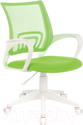 Кресло офисное Бюрократ CH-W695NLT/SD/TW-18 (сетка/салатовый, TW-03A/TW-18) - фото