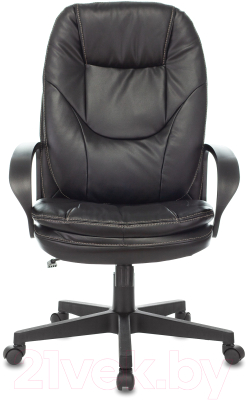 Кресло офисное Бюрократ CH-868LT (черный экокожа)