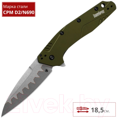 Нож складной Kershaw Dividend 1812OLCB