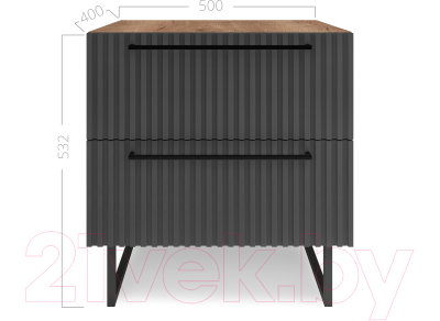 Прикроватная тумба Shtabe Gross 6103