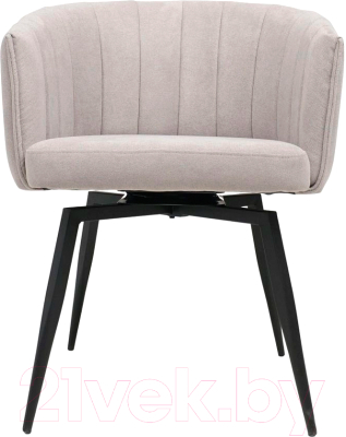 Стул AksHome Melon (светло-бежевый/черный)