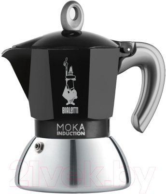 Гейзерная кофеварка Bialetti Moka Induction 6932/NP - фото