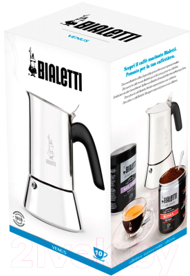 Гейзерная кофеварка Bialetti Venus New 7256/CN