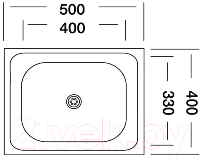 Мойка кухонная КромРус S-204