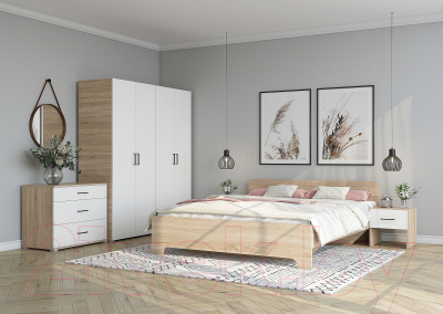 Прикроватная тумба Горизонт Мебель Victor