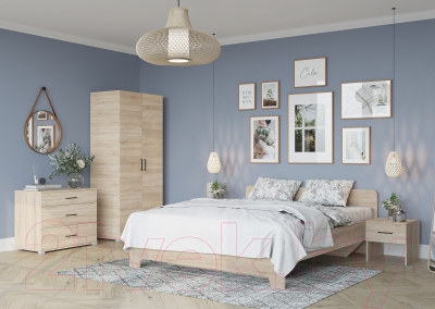 Прикроватная тумба Горизонт Мебель Victor