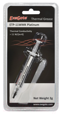 Термопаста ExeGate ETP-11WMK Platinum