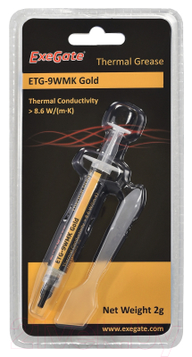 Термопаста ExeGate ETG-9WMK Gold