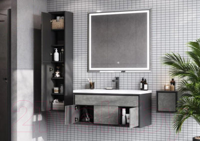 Тумба под умывальник Акватон Уэльс 100 (1A267601WA6A0)