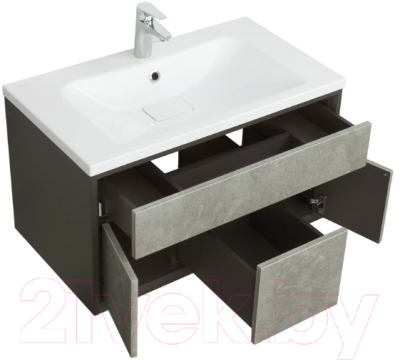 Тумба под умывальник Акватон Уэльс 80 (1A267901WA6A0)