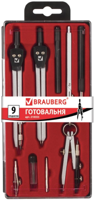 Готовальня Brauberg Architect / 210353 - фото