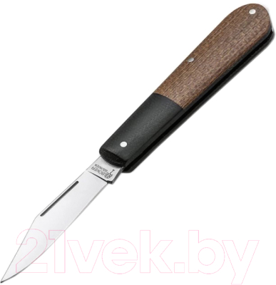 Нож складной Boker Solingen Barlow Burlap Micarta Brown / 110943 - фото