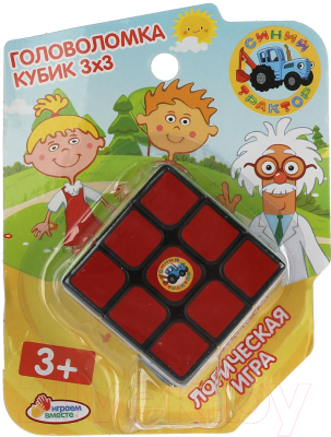 Игра-головоломка Играем вместе Синий трактор / ZY835395-R6 - фото