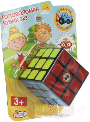 Игра-головоломка Играем вместе Синий трактор / ZY835395-R6