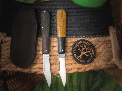 Нож складной Boker Solingen Barlow Burlap Micarta Black / 111943