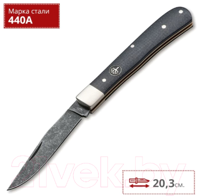 Нож складной Boker Solingen Trapper Uno Burlap / 112595