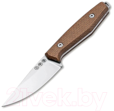 Нож туристический Boker Solingen Daily Knives AK1 Droppoint Mustard 120502 - фото