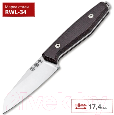 Нож туристический Boker Solingen Daily Knives AK1 Reverse Tanto 121502