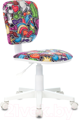 Кресло детское Бюрократ CH-W204NX (мультиколор маскарад) - фото