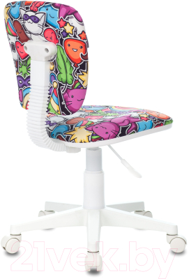 Кресло детское Бюрократ CH-W204NX (мультиколор маскарад)