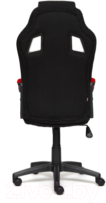 Кресло геймерское Tetchair Driver ткань (черный/красный)