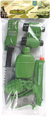 Игровой набор военного Наша игрушка M1386-2 - фото