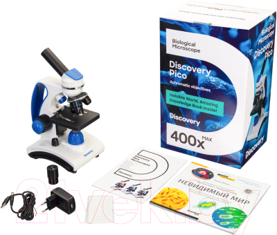 Микроскоп оптический Discovery Pico Gravity с книгой / 77971