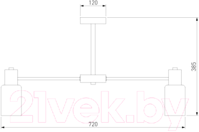 Люстра Евросвет 70160/8 (хром)