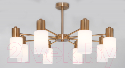 Люстра Евросвет 70160/8 (латунь) - фото