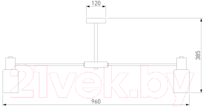 Люстра Евросвет 70160/12 (хром)
