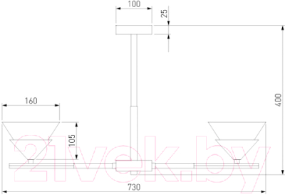 Люстра Евросвет 70138/6 (хром)